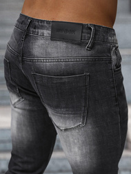 Juodai vyriški džinsai OZONEE NB/MP0075N