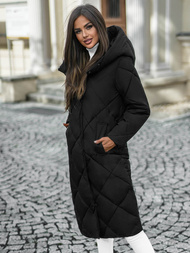 Juoda moteriška striukė OZONEE JS/5M3173/392Z