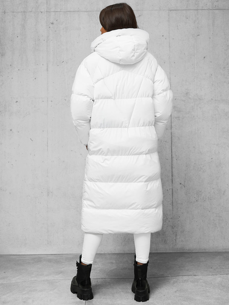 Baltas moteriška striukė OZONEE JS/5M3163/281Z