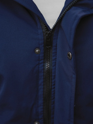 Granatinė vyriška žieminė striukė OZONEE JS/M2019/215