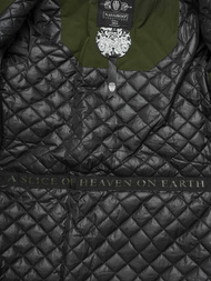 Rusvai žalsva moteriška striukė OZONEE O/W377