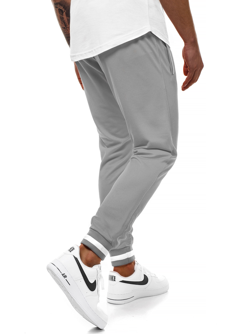 Pilkos vyriškos sportinės kelnės OZONEE A/2134