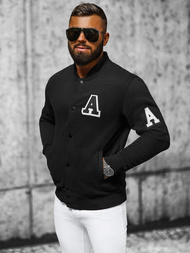 Juodas vyriškas džemperis OZONEE NB/MF2020