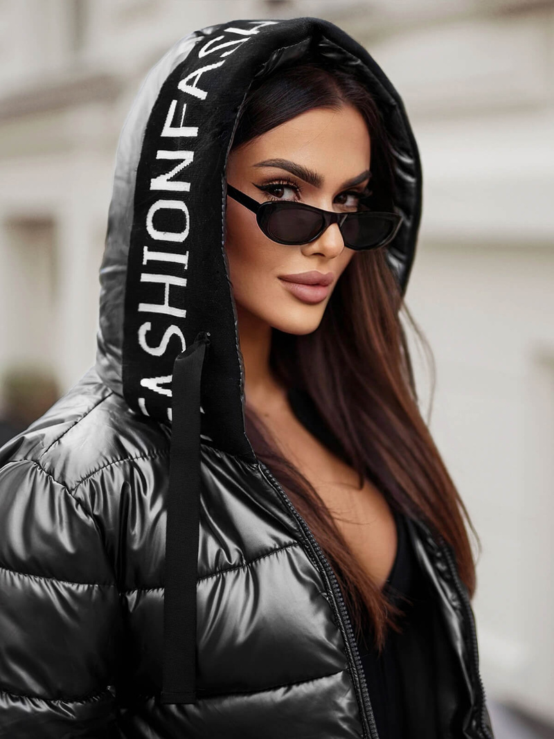 Pilka moteriška striukė OZONEE JS/5M3188/105Z