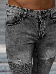 Juodai vyriški džinsai OZONEE NB/MP0069N