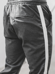  Grafitinės vyriškos chino kelnės OZONEE DJ/5529Z