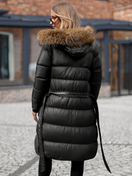 Juoda moteriška striukė OZONEE JS/5M3298/392Z