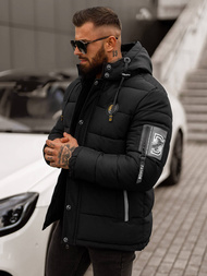 Juoda vyriška striukė OZONEE JS/57M7503/392Z