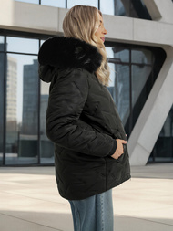 Juoda moteriška striukė OZONEE JS/16M9296/392