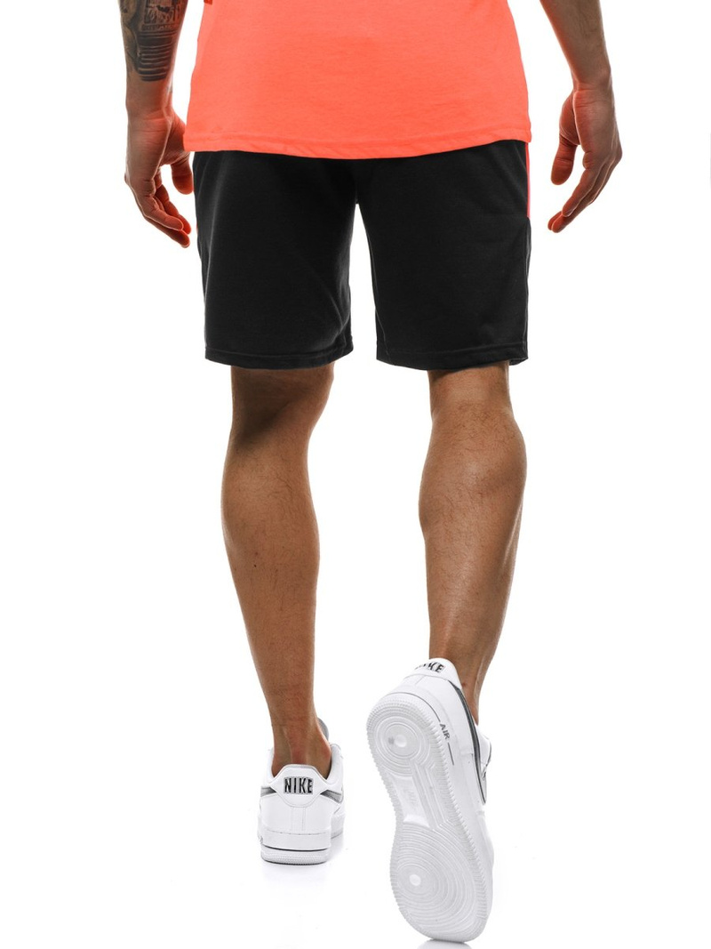 Juodi vyriški šortai OZONEE JS/KS2507