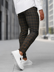 Grafitiniai vyriškos chino kelnės OZONEE DJ/5632Z