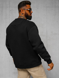 Juodas džemperis OZONEE O/SWE23055