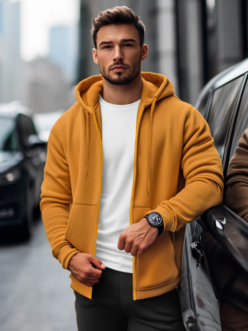 Camel vyriškas džemperis su gobtuvu OZONEE JS/2008Z