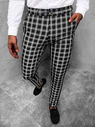  Juodos vyriškos chino kelnės OZONEE DJ/5585