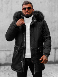 Juoda vyriška žieminė striukė OZONEE O/88853