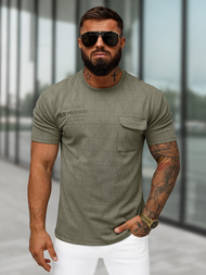 Tamsiai-pilkas vyriški marškinėliai OZONEE O/QQ1530