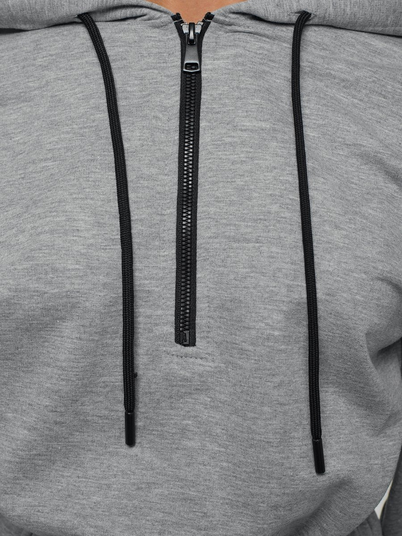 Pilka moteriška suknelė OZONEE O/MB2043