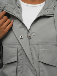 Pilka moteriška striukė OZONEE O/G118Z