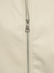 Smėlinis Moteriška Odinė Striukė OZONEE O/G116Z