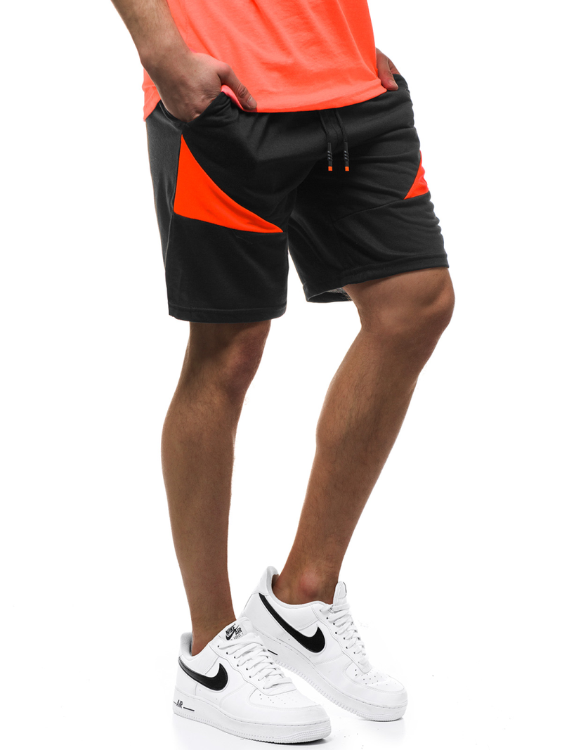 Juodi vyriški šortai OZONEE JS/KS2507