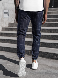  Granatinės vyriškos chino kelnės OZONEE DJ/2275/22Z