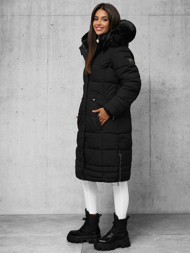 Juoda moteriška striukė OZONEE O/W377