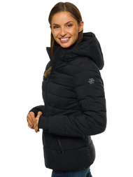 Juoda moteriška striukė OZONEE O/M201/1