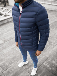 Pereinamojo laikotarpio granatinė vyriška striukė OZONEE JB/JP1100Z