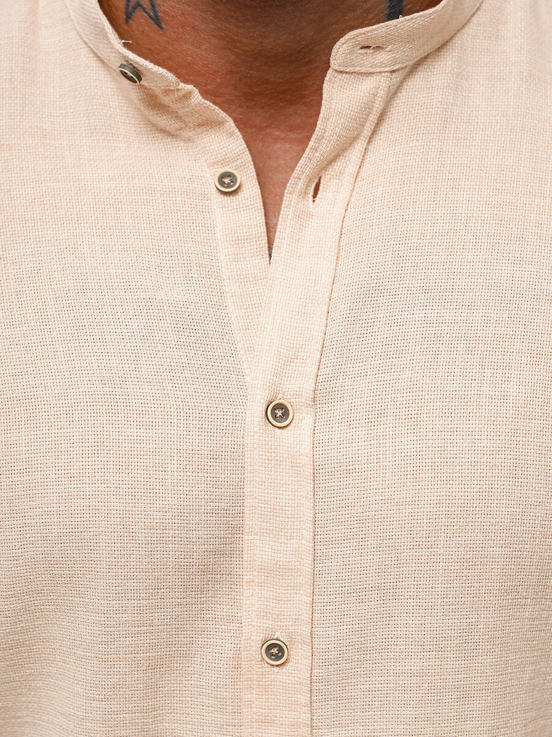 Persikas vyriški marškiniai OZONEE O/V85