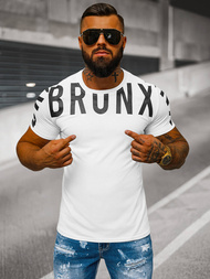 Balti vyriški marškinėliai OZONEE O/8T1265/1