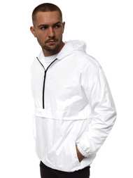 Pereinamojo laikotarpio balta vyriška striukė OZONEE MACH/5001K