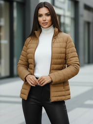 Tamiai-smėlinis moteriška striukė OZONEE JS/16M9109/84Z