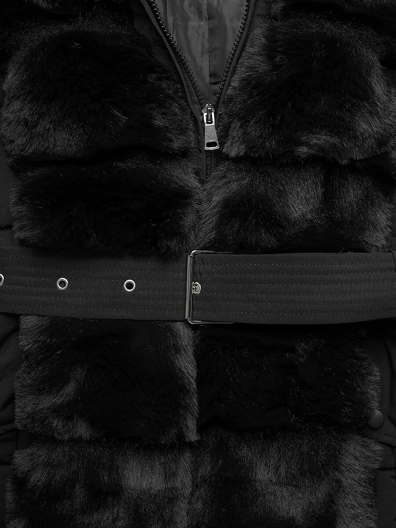 Juoda moteriška striukė OZONEE JS/11Z8096