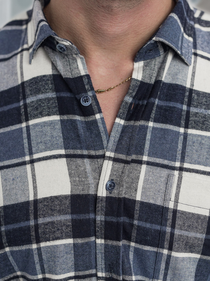 Granatinė vyriški marškiniai OZONEE V/V175Z