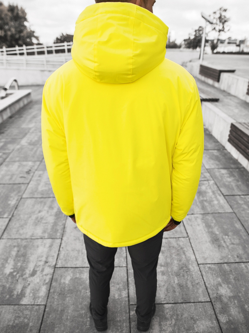 Geltona vyriška striukė OZONEE JS/HH011/26Z