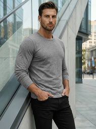 Grafitiniai vyriški marškinėliai ilgomis rankovėmis OZONEE JS/2088Z