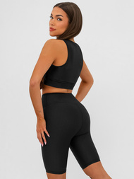 Juoda moteriška sportinė liemenėlė OZONEE JS/17K596/3