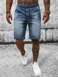 Tamsiai-mėlyni vyriški šortai OZONEE NB/MP0276BS