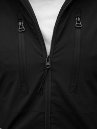 Juoda moteriška žieminė striukė OZONEE JS/HH012/1 Z