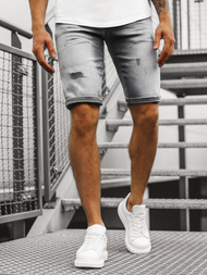 Grafitiniai Vyriški džinso šortai OZONEE B/55107