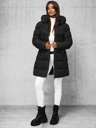 Juoda moteriška striukė OZONEE JS/5M3231/392