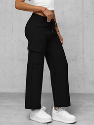 Juodos moteriškos kelnės OZONEE JS/92K515/3