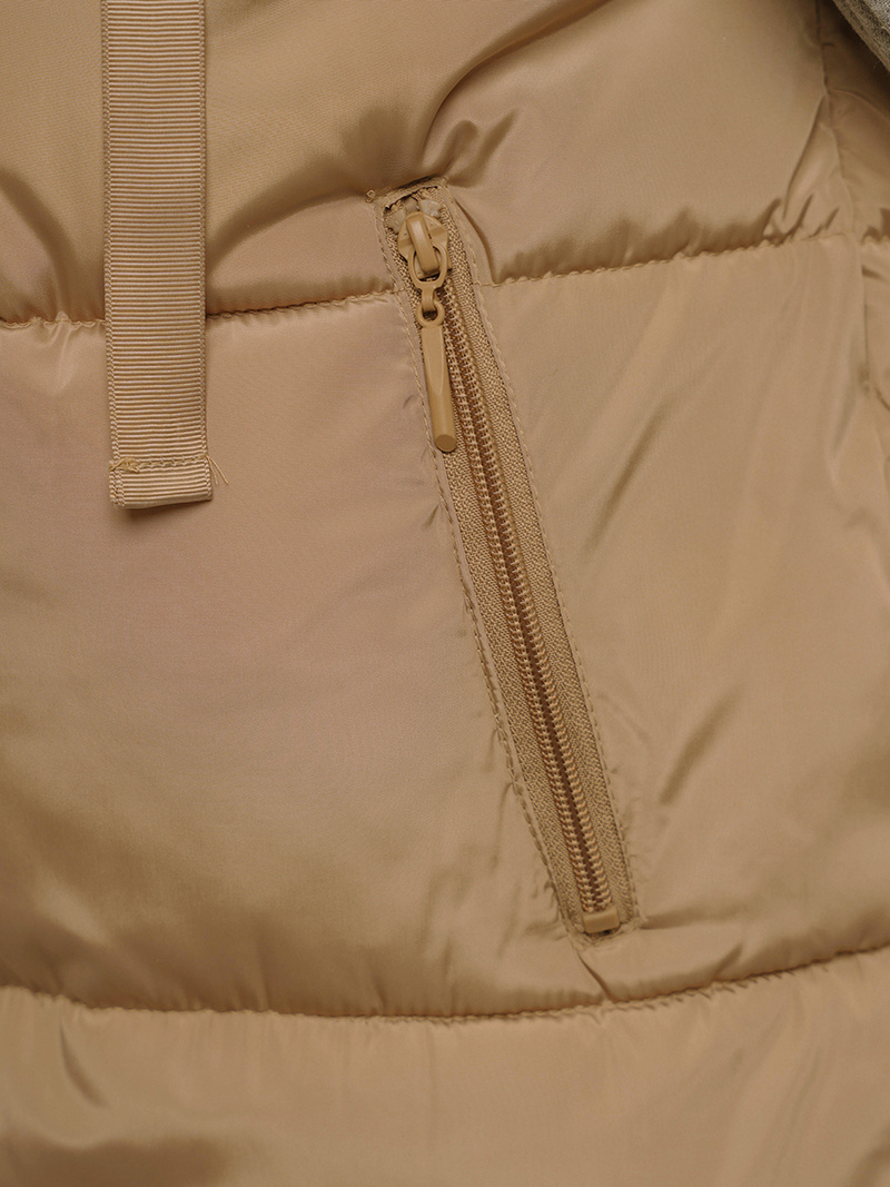 Smėlinė moteriška liemenė OZONEE O/81266