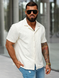 Pieno spalva vyriški marškiniai trumpomis rankovėmis OZONEE O/B2256