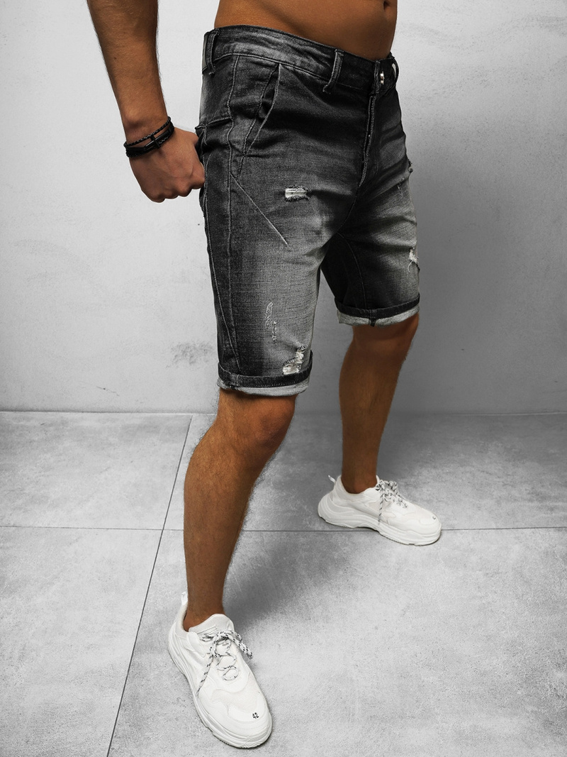 Juoda vyriški šortai OZONEE NB/MP0042N