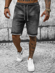 Juodi vyriški šortai OZONEE NB/MP0276GS