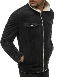 Juoda Vyriška striukė OZONEE JB/JP1179/1