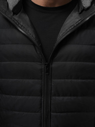 Juoda vyriška liemenė OZONEE JS/8M983/392