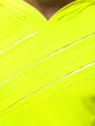 Geltonai-Neoninė vyriški marškinėliai OZONEE A/1185XZ