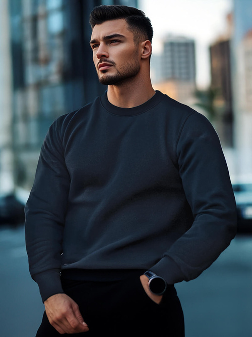 Granatinis vyriškas džemperis OZONEE JS/2001-10Z